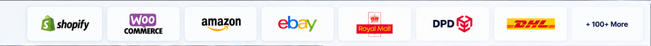 Seamless Native Integrations & Shipping Carriers